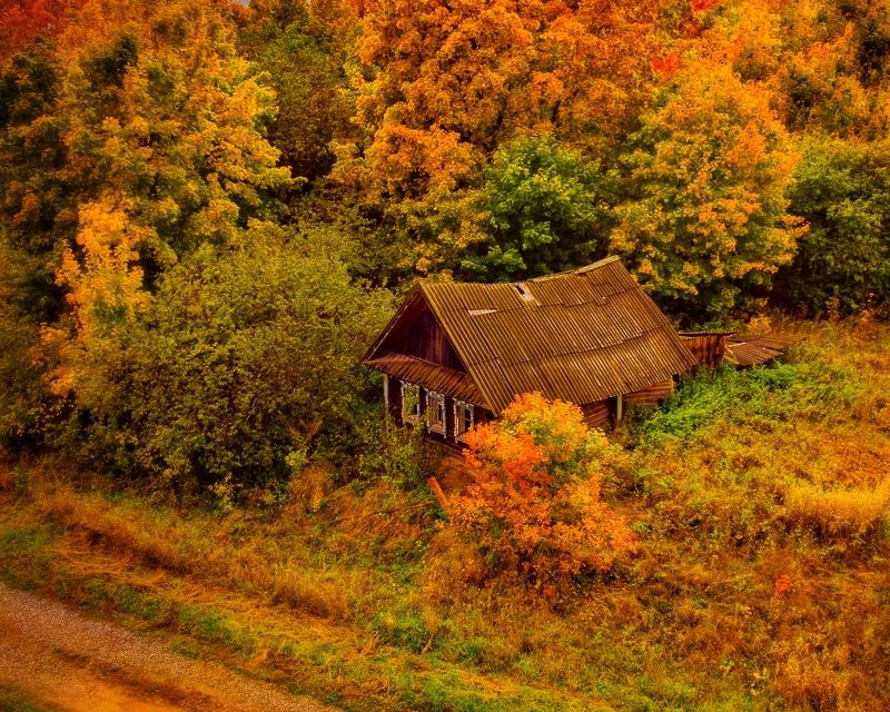 В деревне фото превью