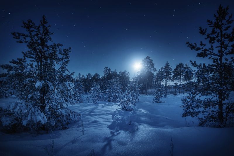 озеро, горы, лес, природа, закат, рассвет, красота, приключения, путешествие, облака, урал Крепчают Сибирские морозы. фото превью