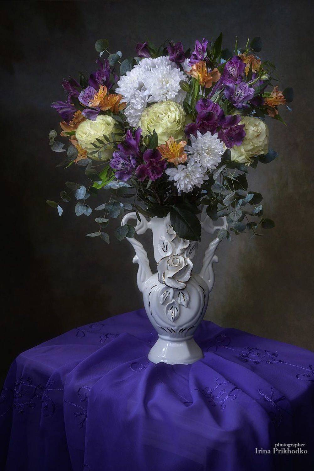 натюрморт, цветы, букеты, флористика, Ирина Приходько
