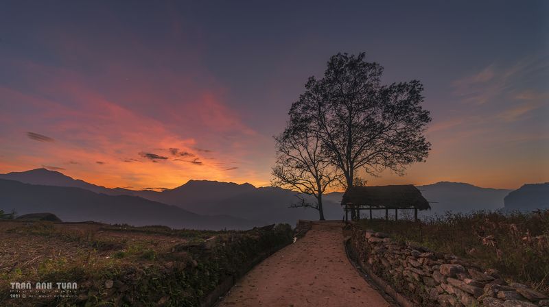 Asian, Vietnam, Y ty, Landscape, Sunset, Moutain, Nikon, Laowa 12mm Sunset at Choan Then Park, Y Ty, Vietnam фото превью