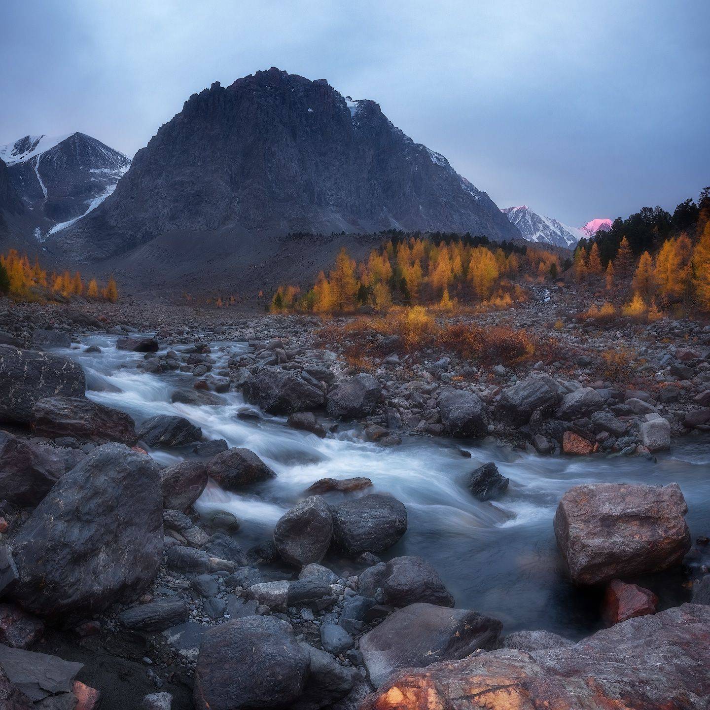 алтай, актру, осень, Алексей Марголин