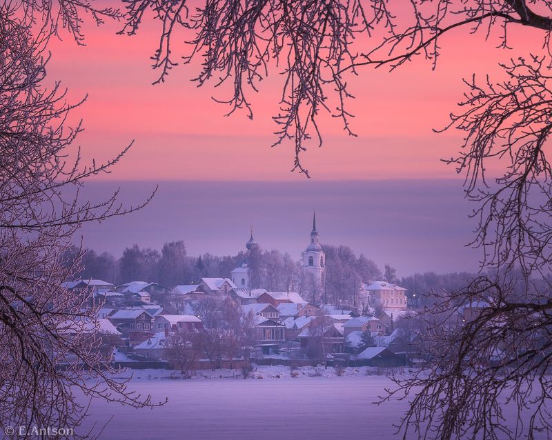 кострома, россия, пейзаж, волга, закат Закат на Волге фото превью