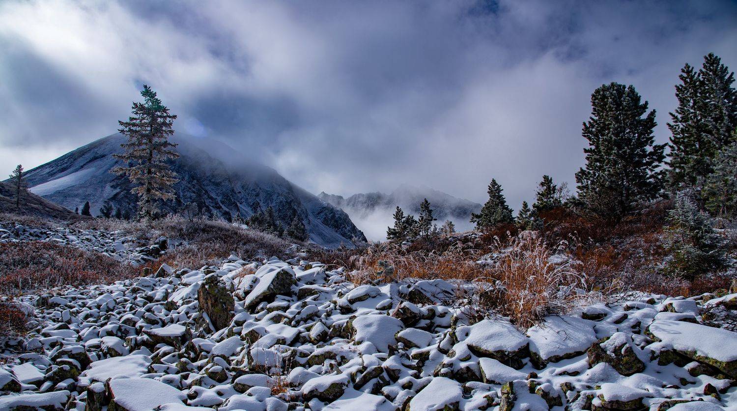 алтай. осень. горы., Евгений Дроботенко