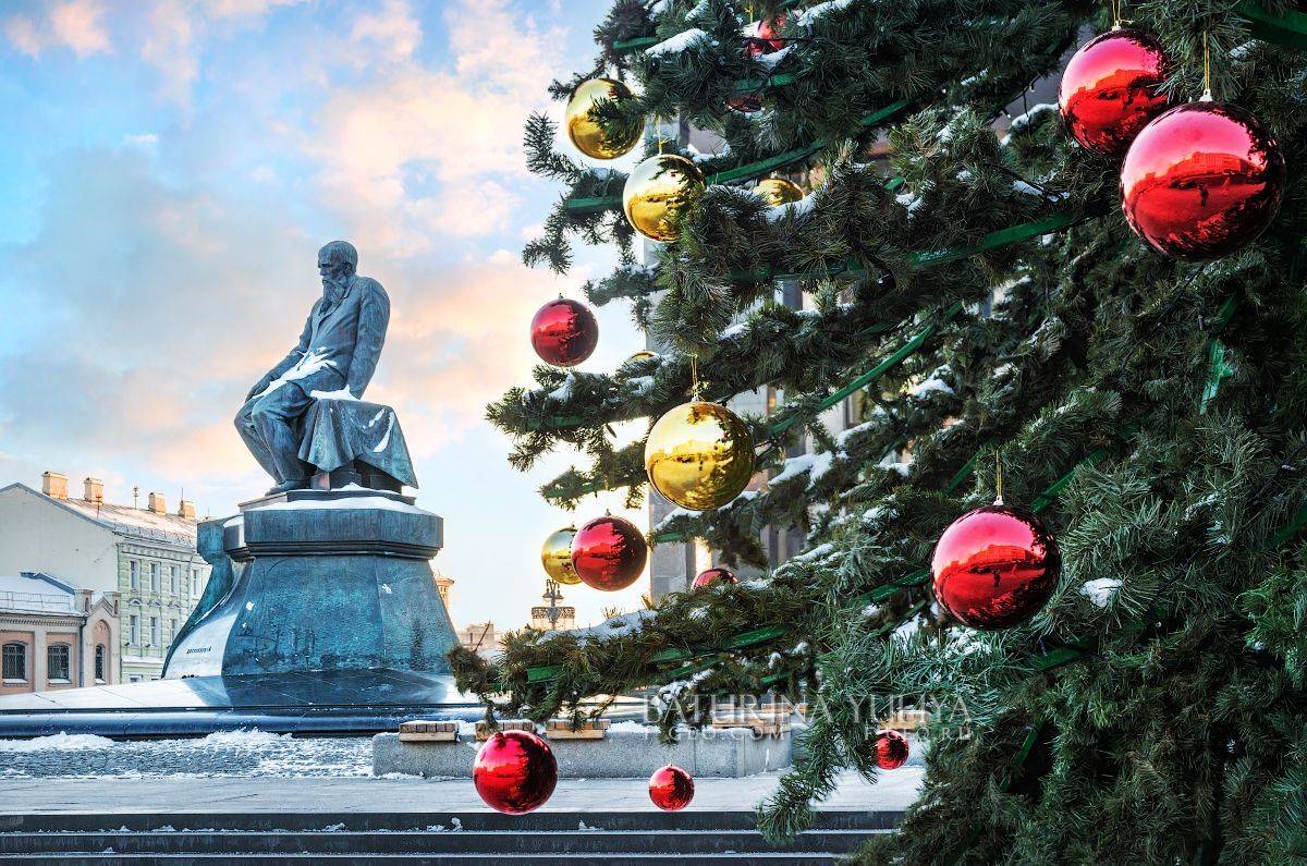 москва, достоевский, новый год, Юлия Батурина