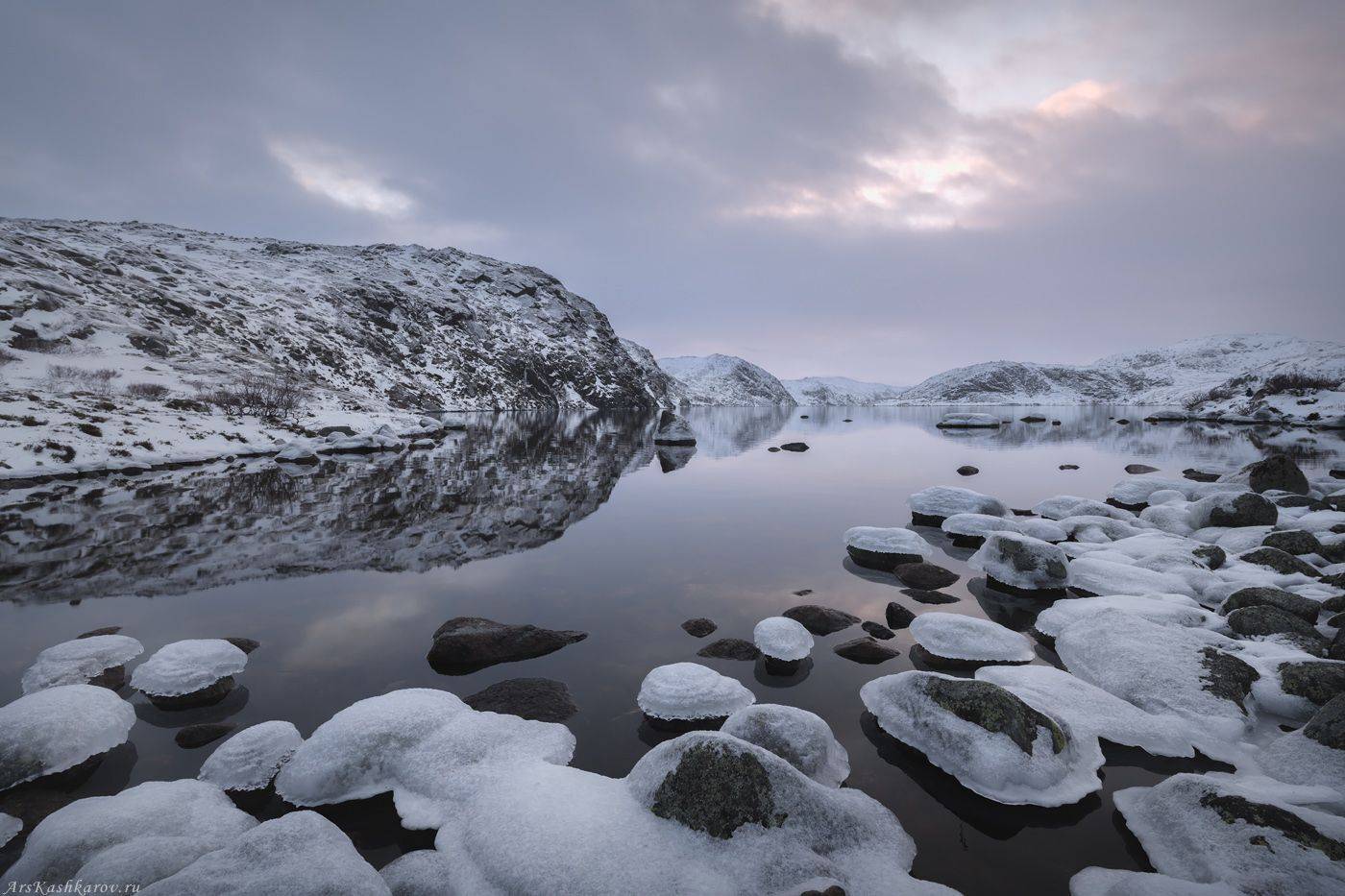 Арктика, Мурманская область, Кольский, озеро, природа Севера, Арсений Кашкаров