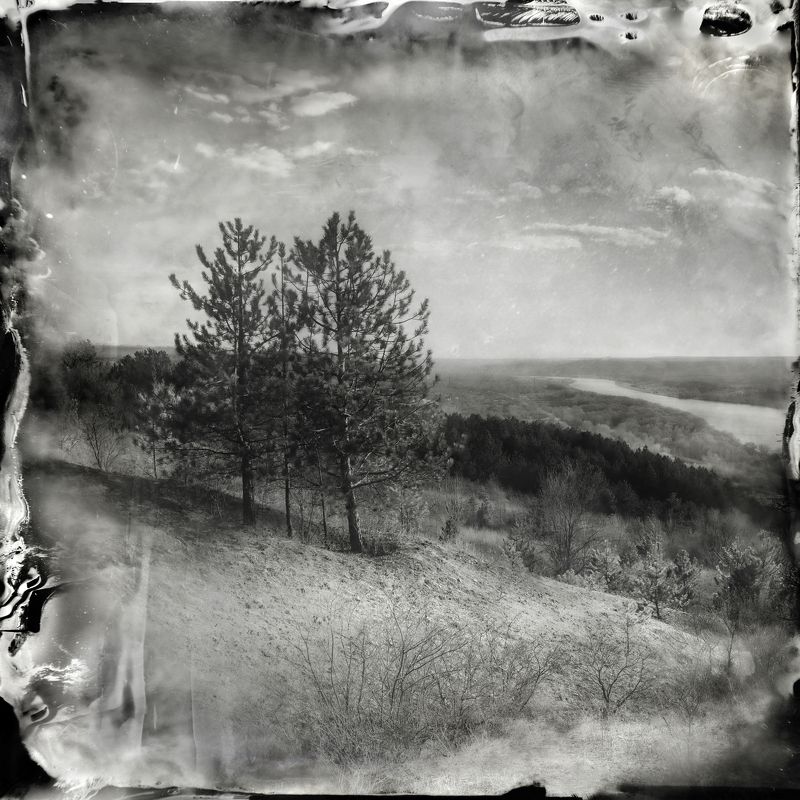 амбротип,  плёнка, средний формат, пейзаж, большой формат.  фото превью