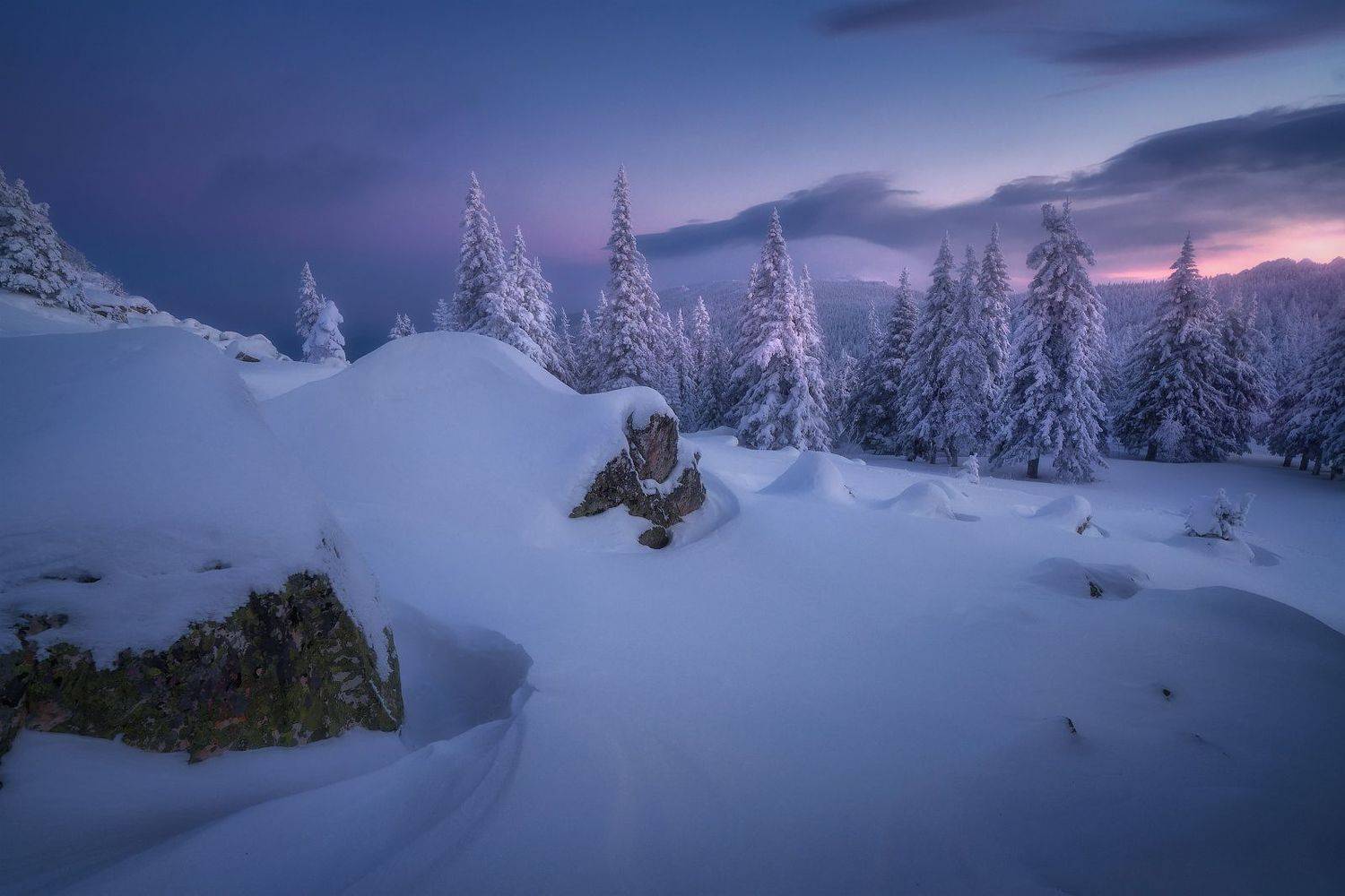 таганай, урал, горы, зима, Владимир Ляпин