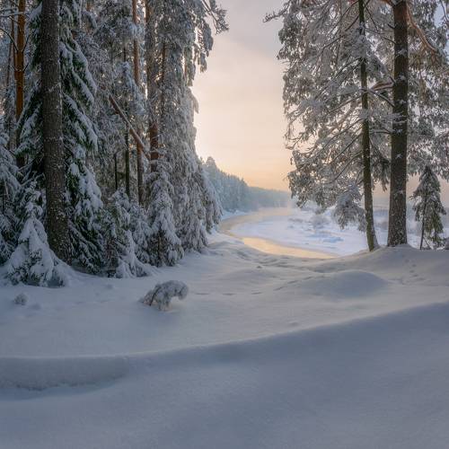 Уходящий зимний день