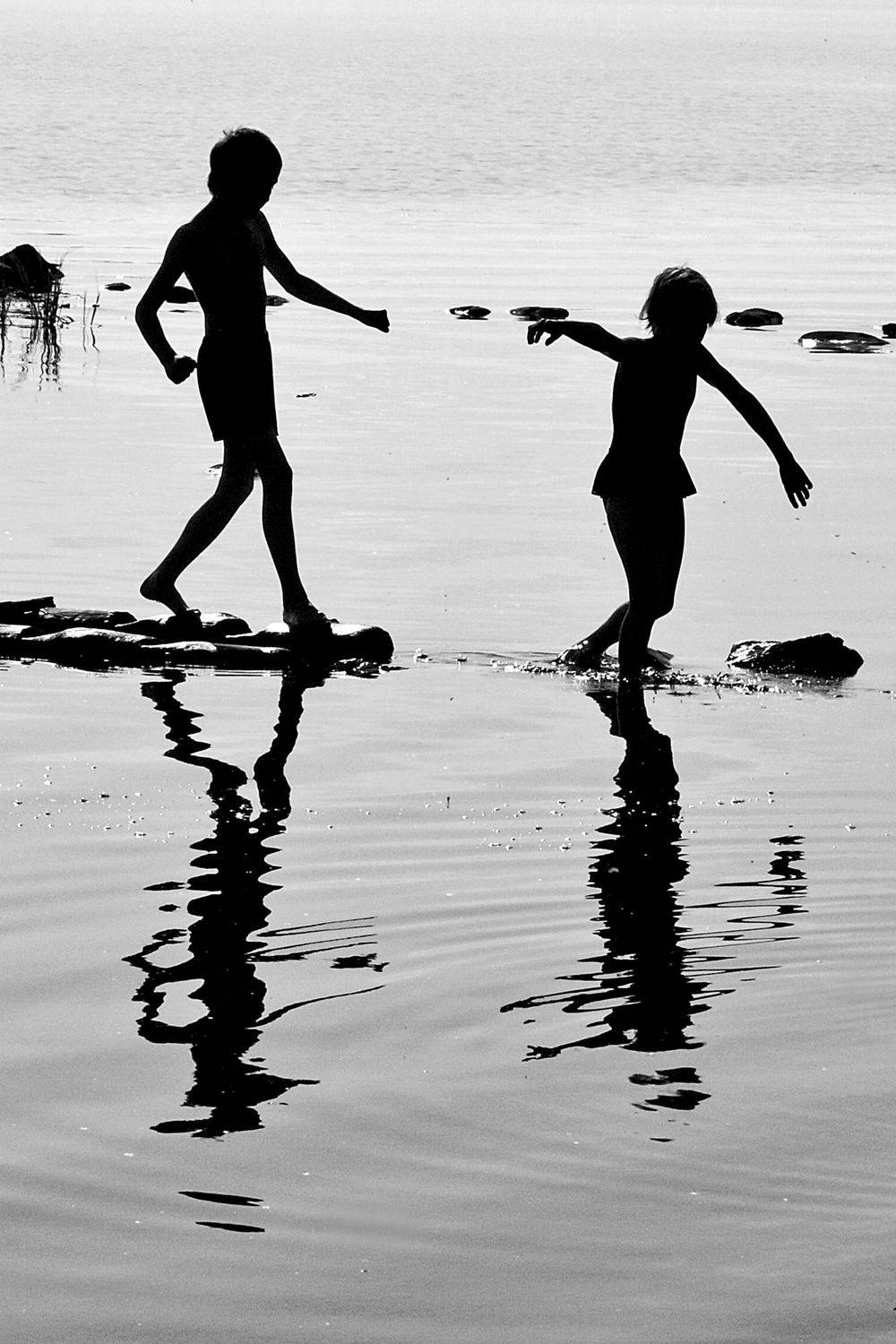 дети, лето, озеро, апатиты, Николай Смоляк