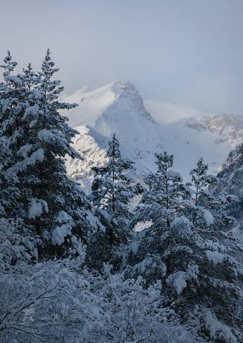 Архызская зима