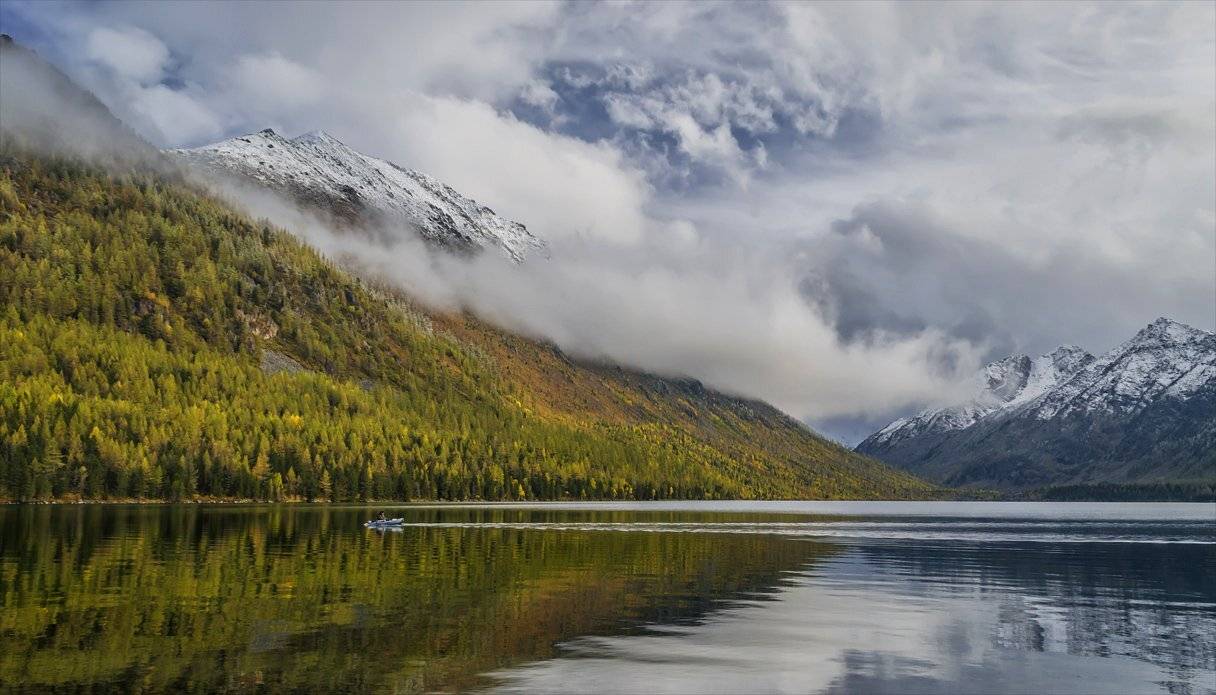 Алтай, Горный алтай, Горы, Мультинские озера, Небо, Озеро, Осень, Пейзаж, Природа, Путешествие, Сибирь, Туризм, Альберт Беляев