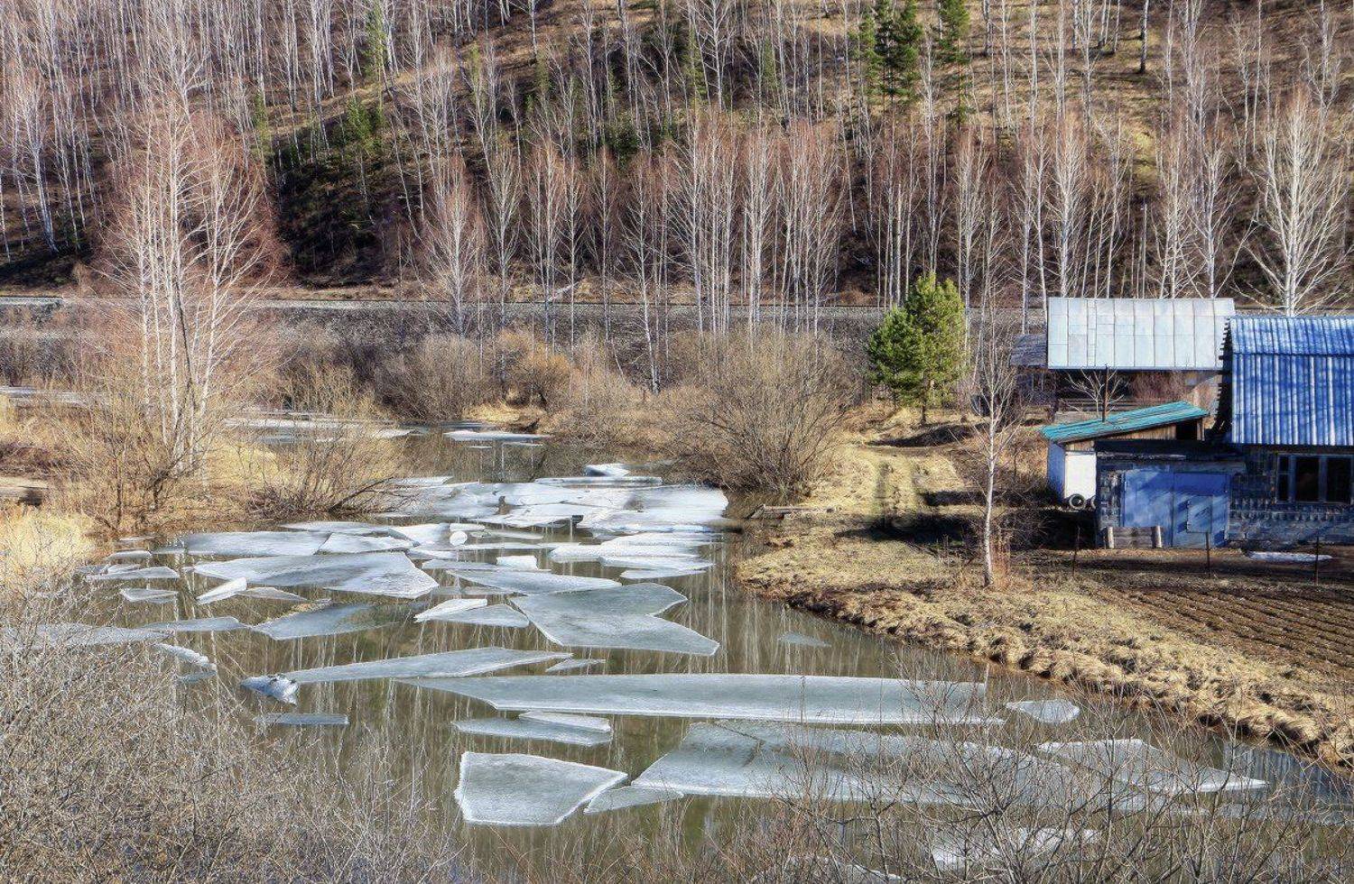 весна, лёд, Галина Хвостенко