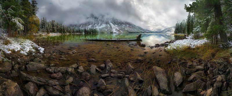 Алтай, Мультинские озера На Среднем Мультинском. фото превью