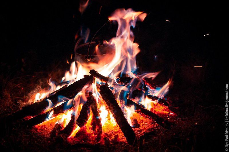 Костер фото превью