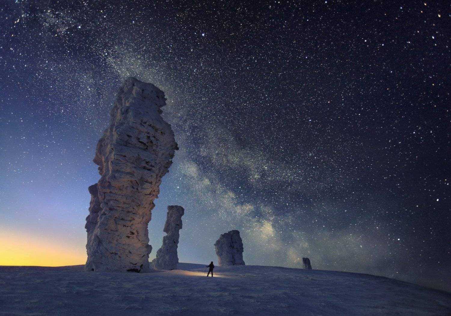 мань-пупу-нер, скалы останцы, урал зима, Сергей Макурин