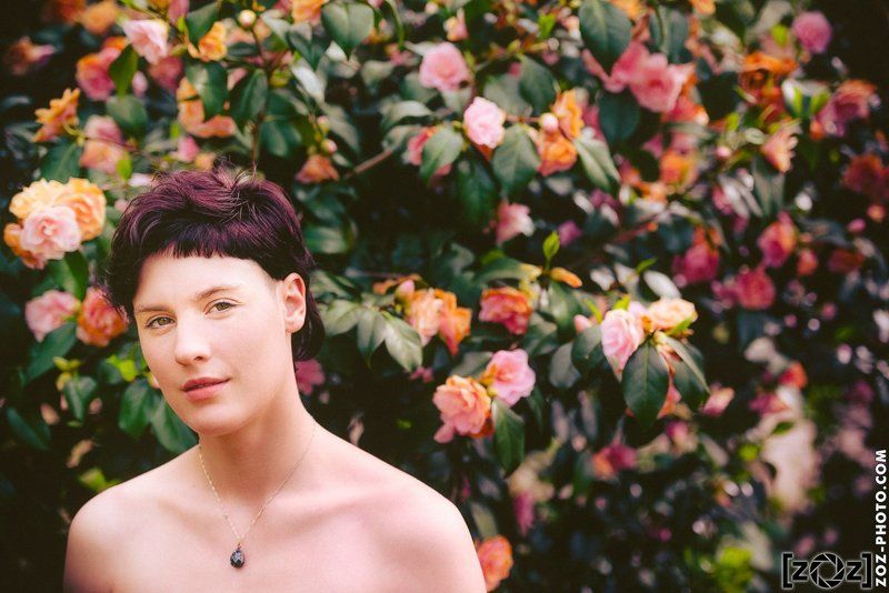 Cute, Girl, Nature, Oceanne, Portrait, Rose, Woman Roses фото превью