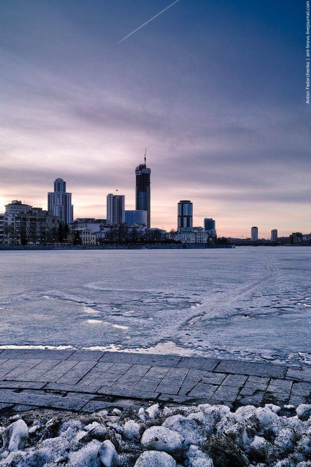 Городской пейзаж, Екатеринбург, Сити, Антон Федорченко