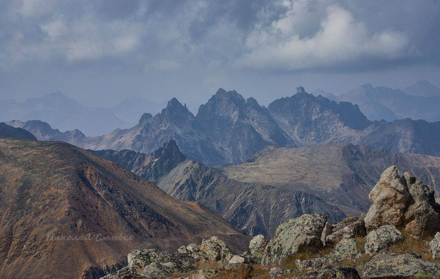 кавказ горы, Николай Стюбко