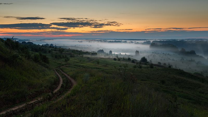 пейзаж, день Утро фото превью