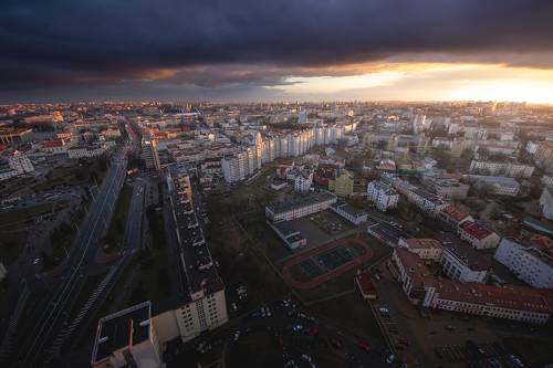Городские пейзажи с крыш