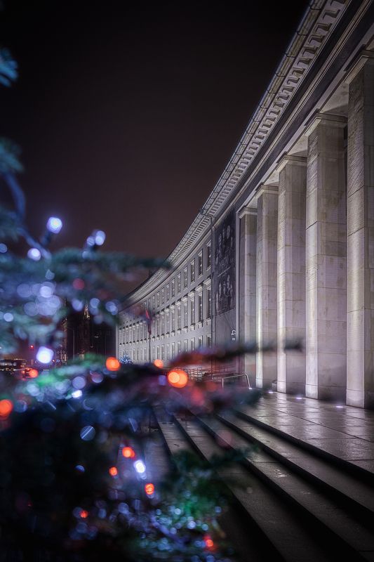 wroclaw, poland, night, office Lower Silesian Voivodship Office in Wrocław фото превью
