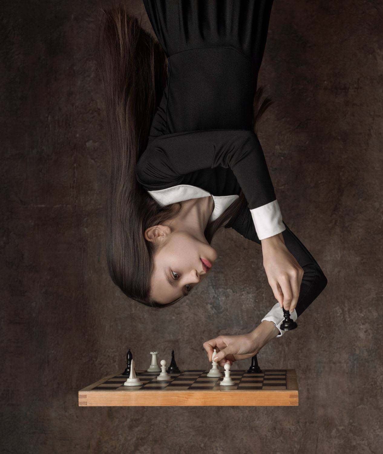 потрет постановка шахматы, Наталья Русских