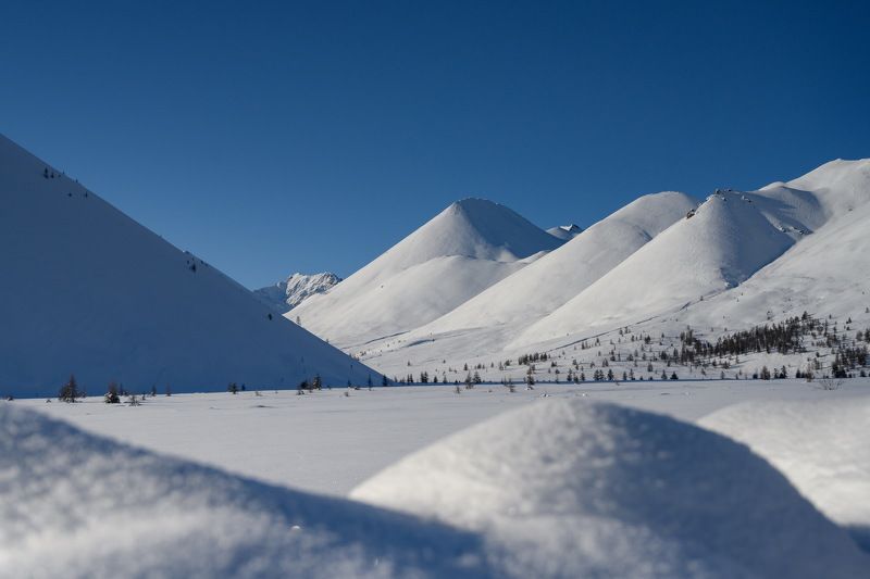 Отроги Момского хребта фото превью