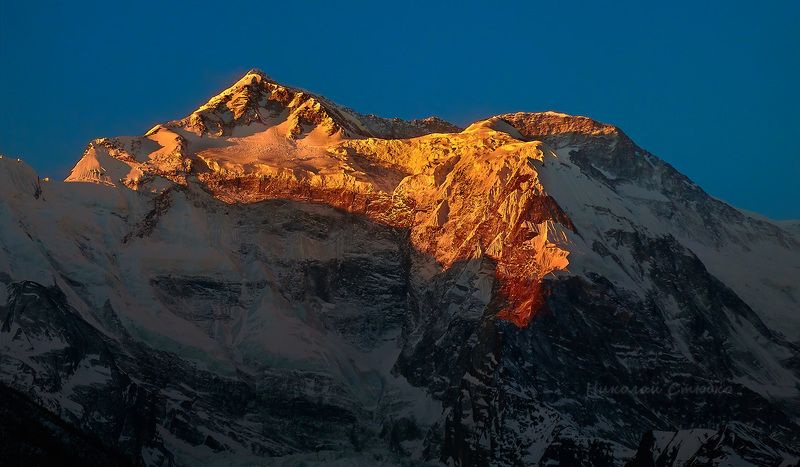 гималаи непал горы аннапурна писанг Annapurna II фото превью