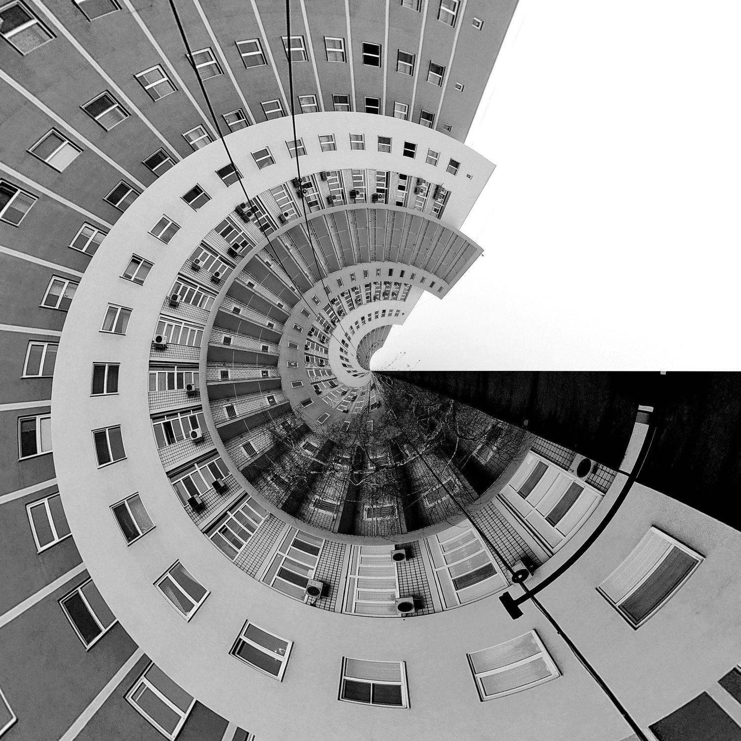 здани, сооружения, абстракция, ч/б фотография, Karina Yakovleva