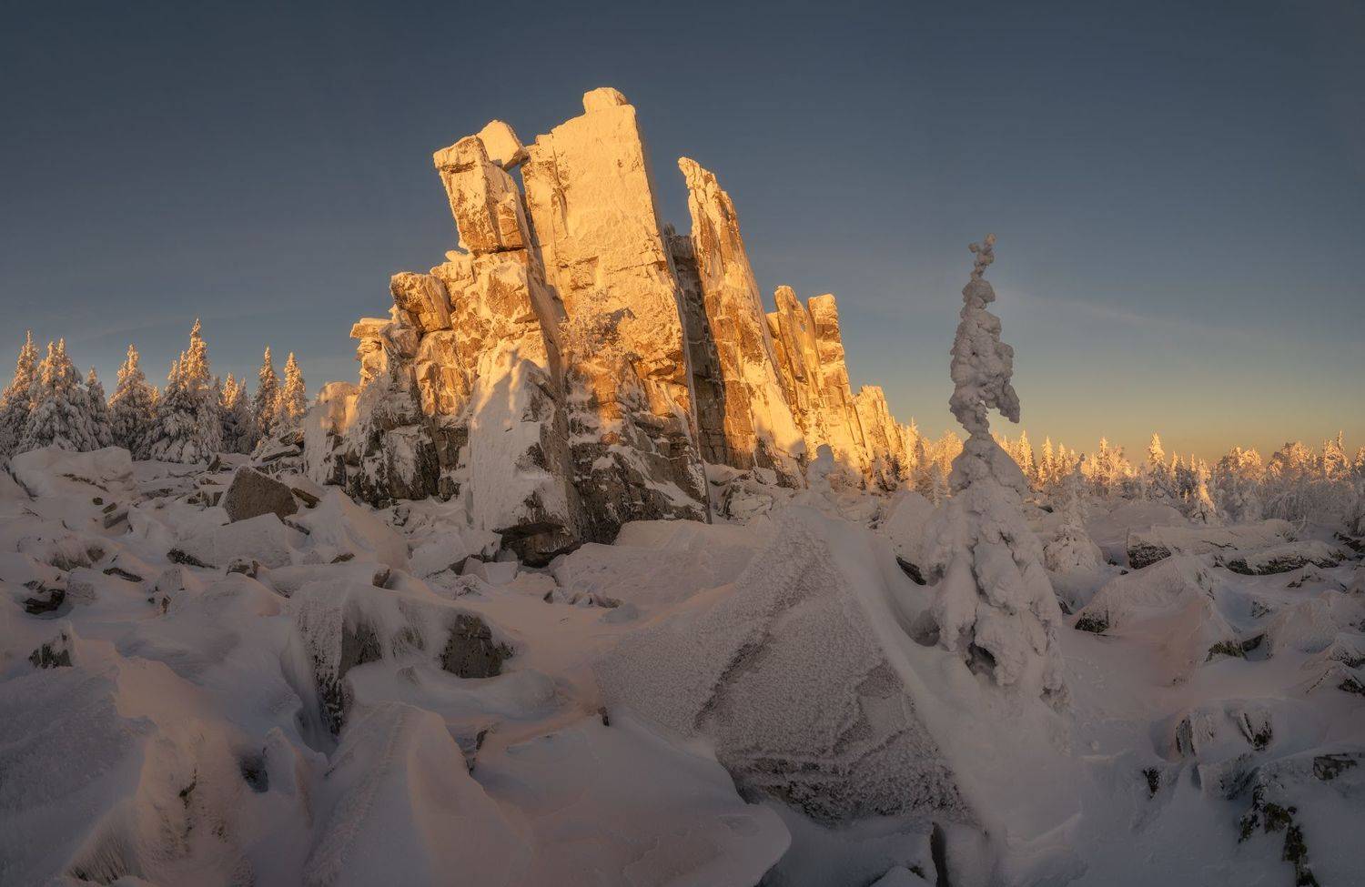 горы, урал, таганай, зима, юрма, Евгений Гецев