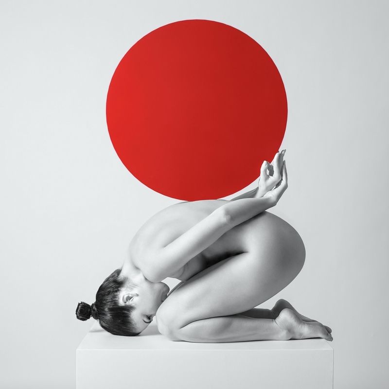 nude,fineart, Circle фото превью