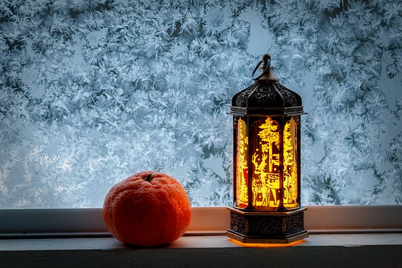 Зимний вечер фото превью