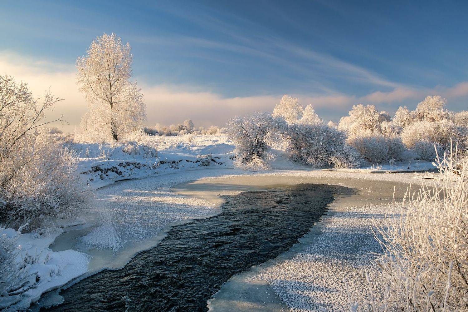 зима, зимний пейзаж, пейзаж ,снег, мороз, winter, fujifilm, Константин Леонтьев