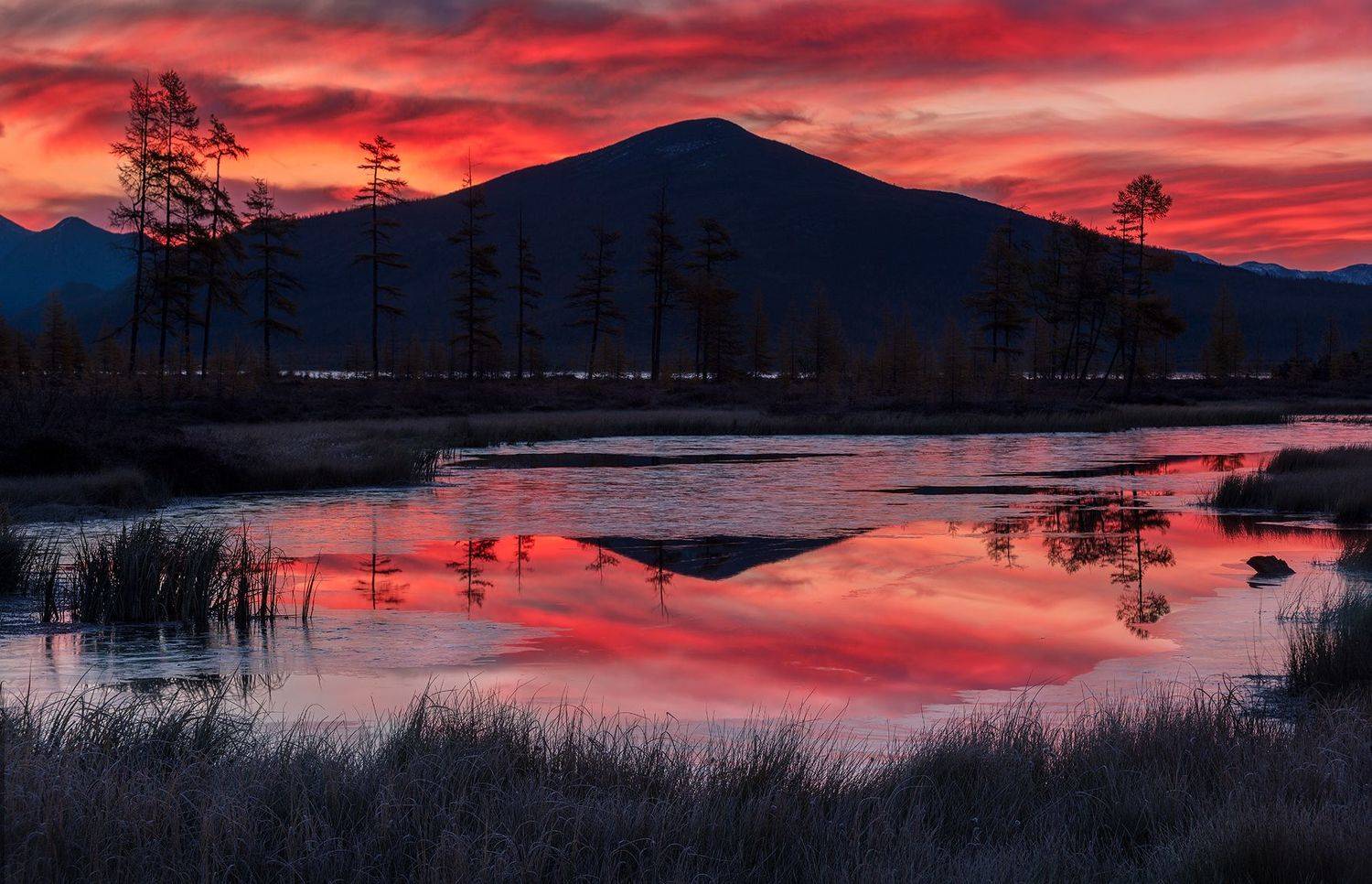 озеро джека лондона, пурга, Валерий Щербина (sv-phototravel.com)