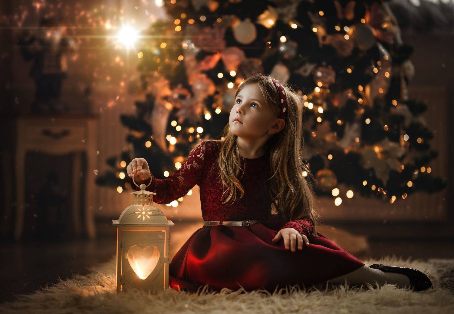 christmas, tree, decortion, kids, рождество, дети, елка, украшения, настроение, зима, свет, Stanislav Judas