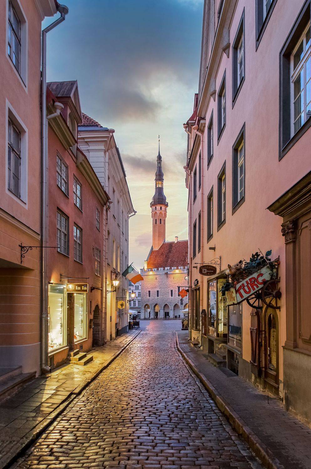 таллин, эстония, европа, ратуша, стредневековье, старый город, старый центр, прибалтика, Сергей Газизов