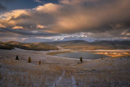 утром на Джангысколе