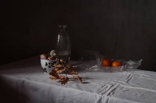 Зимние картинки с мандаринками
