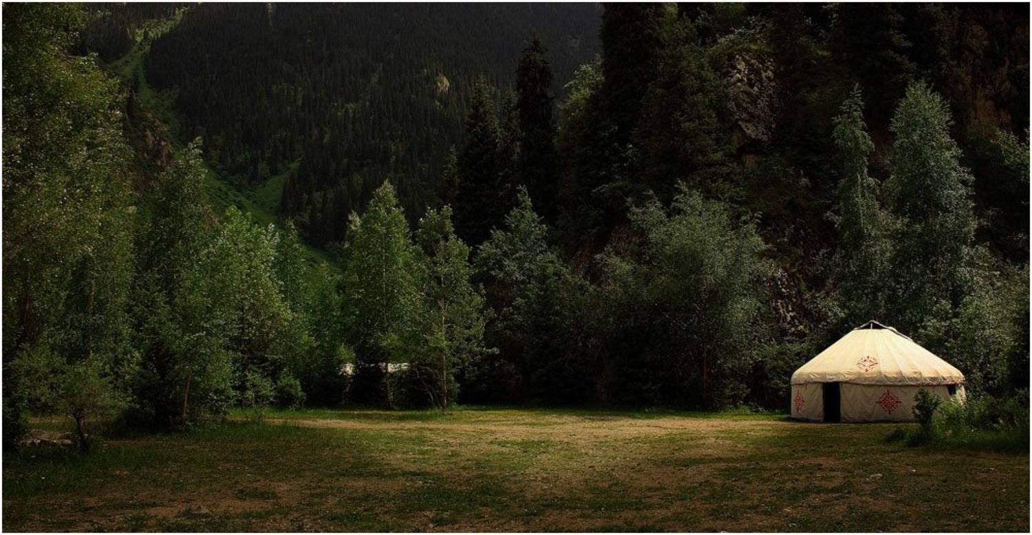 иссык, горы, юрта, Nomad