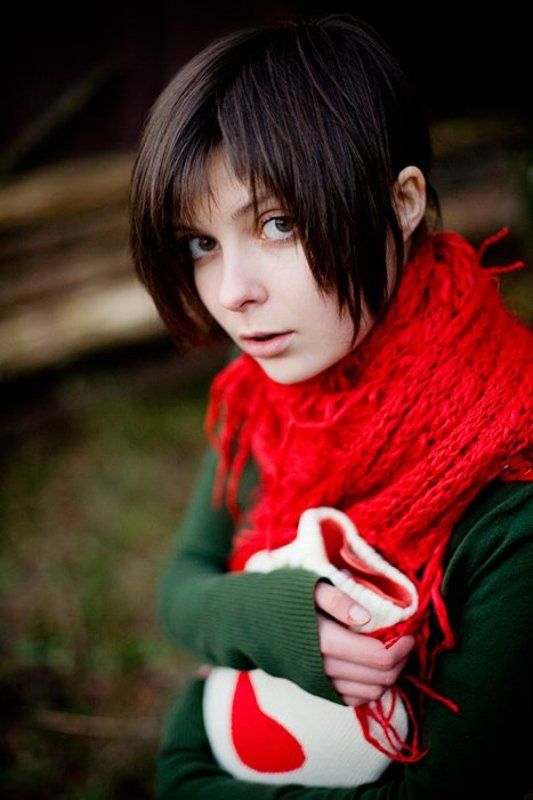 тёплый красный фото превью