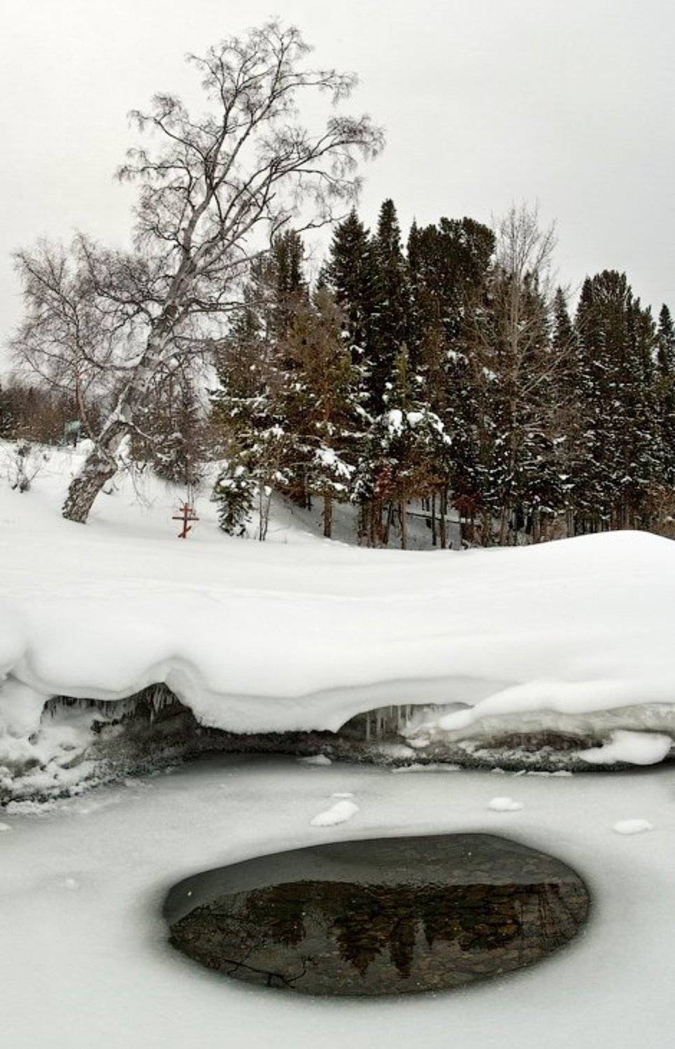 бурятия, байкал, максимиха, зима, лед, снег, Олег Шубаров