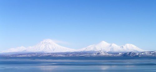 Бирюзовое небо Камчатки