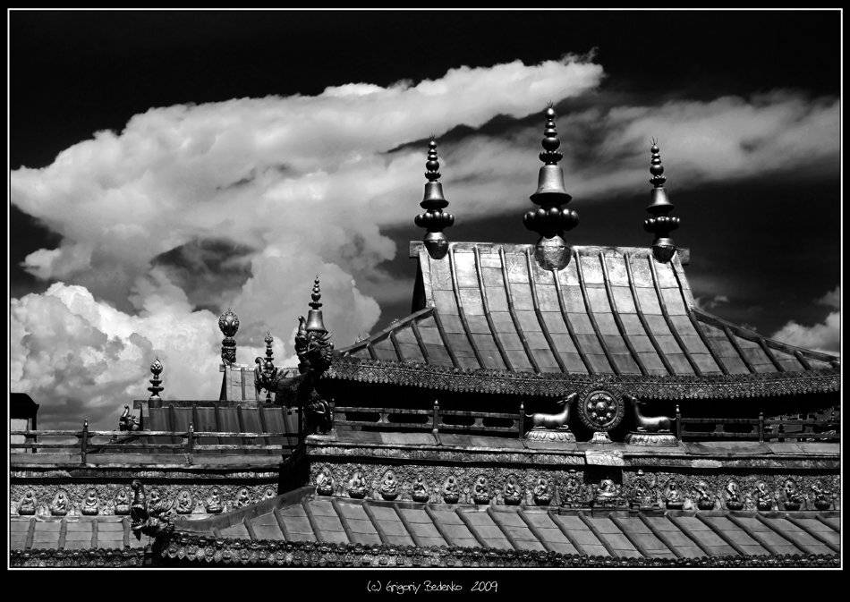 тибет, лхаса, монастырь джоканг, Григорий Беденко