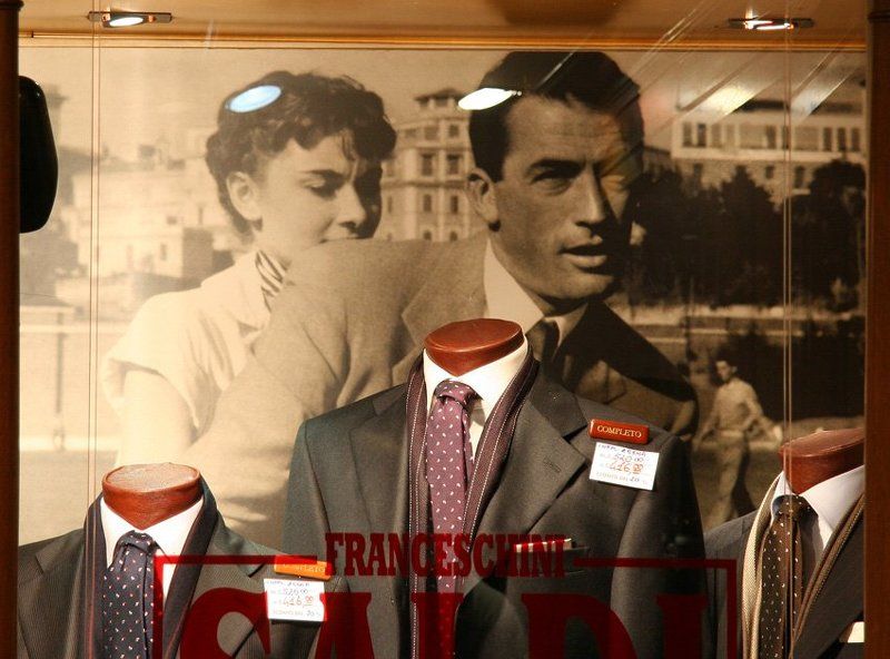 рим, витрины, города Римские каникулы фото превью