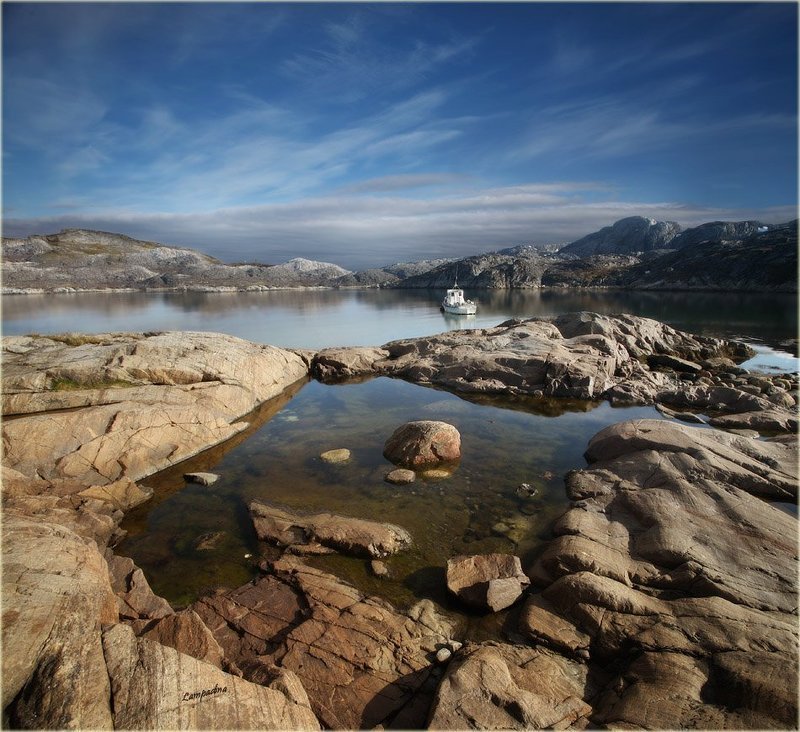 баренцево море, кольский полуостров, малая немецкая бухта Бухта фото превью