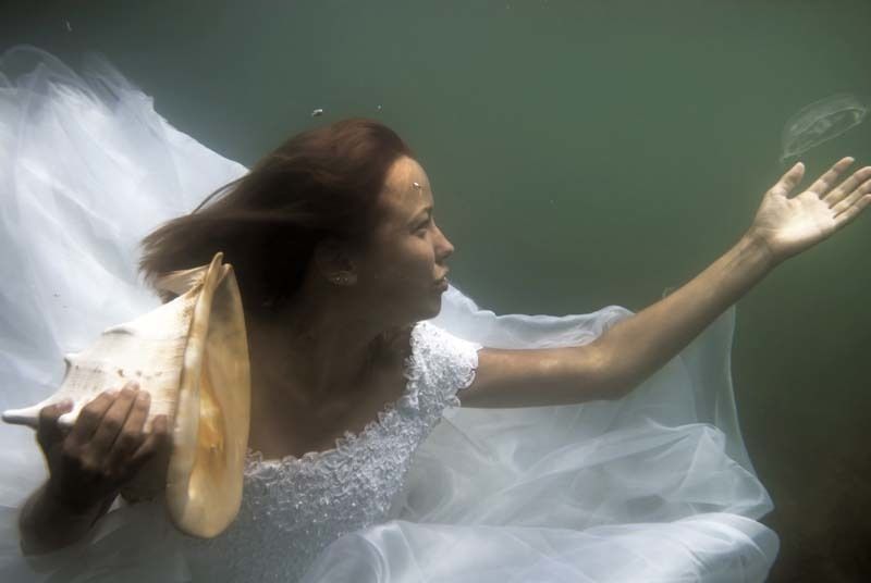 море, девушка Русалка фото превью