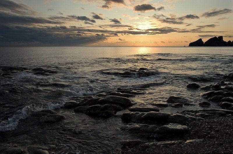 утро, море, восход Утро фото превью