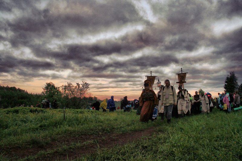крестней ход, восход От рассвета до заката... фото превью