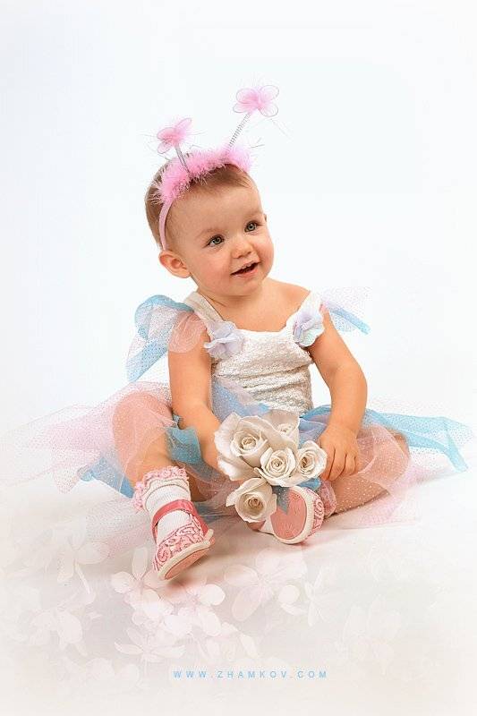 www.zhamkov.com, dmitry zhamkov, kids portrait, flowers,white, Дмитрий Жамков