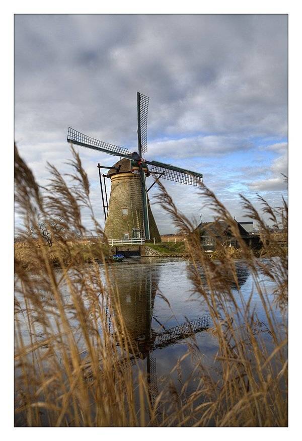 мельницы, голландия, киндердайк, Nx